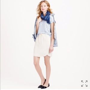 Jcrew navy skirt LIKE NEW